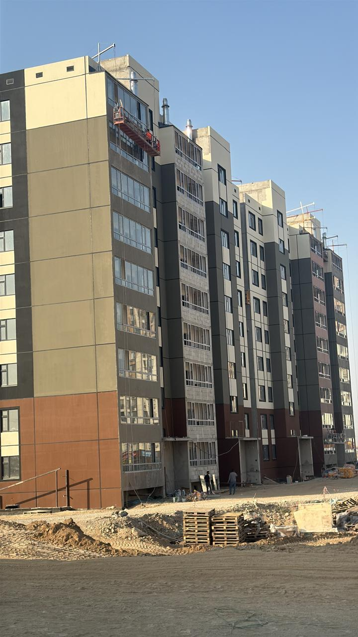 9-этажные жилые дома в 23 квартале микрорайона Туран